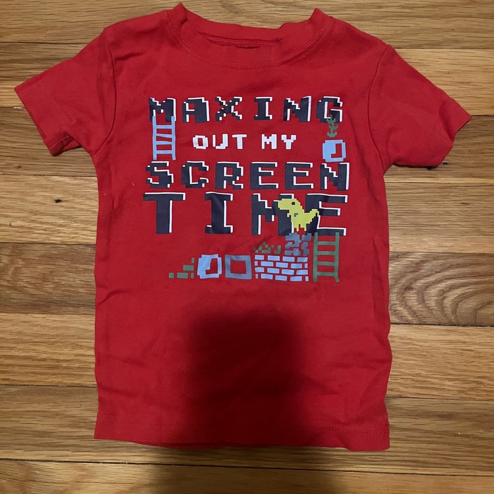 Carter's Red Graphic Tee